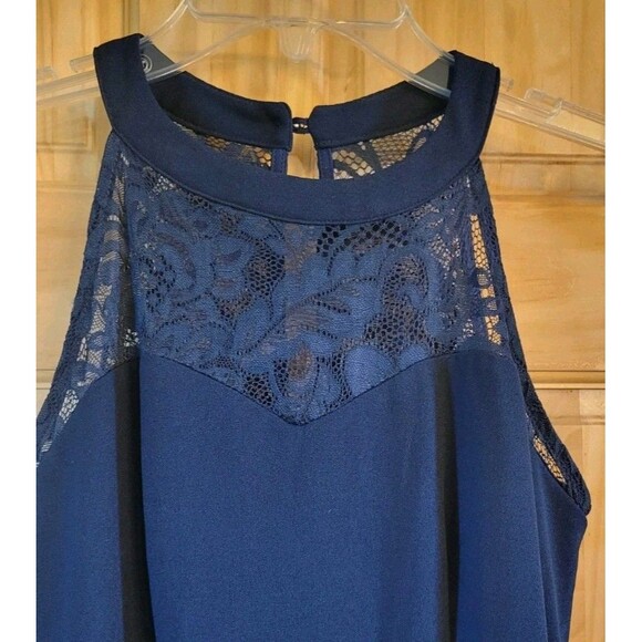 Navy Bbonline dress Women Small Retro Look Cocktail Party Swing Dress - Picture 7 of 9